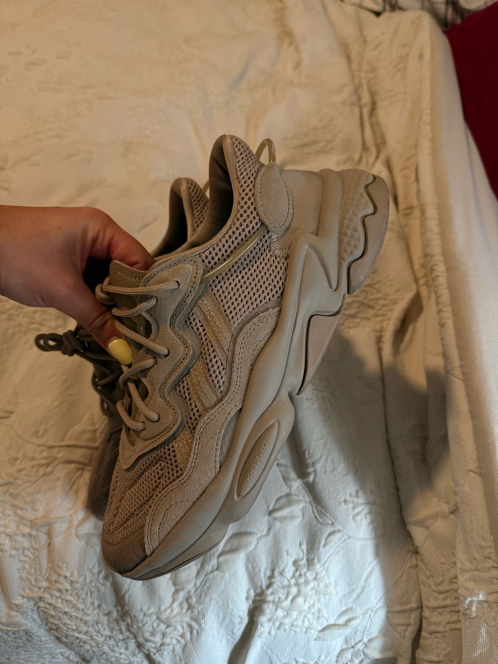 Adidas Womens Ozweego Trace Khaki shoes - Picture 4 of 8